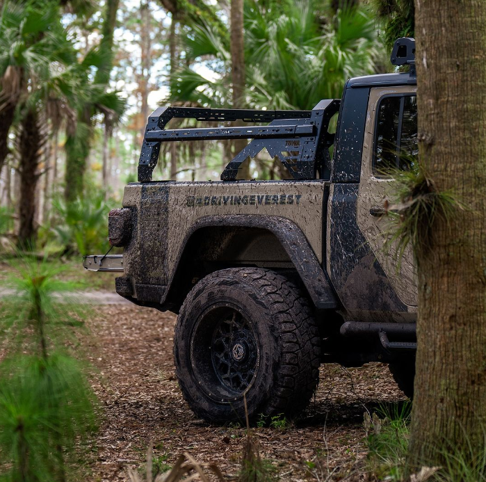TUWA PRO 4CX Series Shiprock Bed Rack: Height Adjustable & Truck Model-Specific Fitment