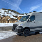 The Avatar Offroad Low Profile Ultra Rack for Sprinter Vans