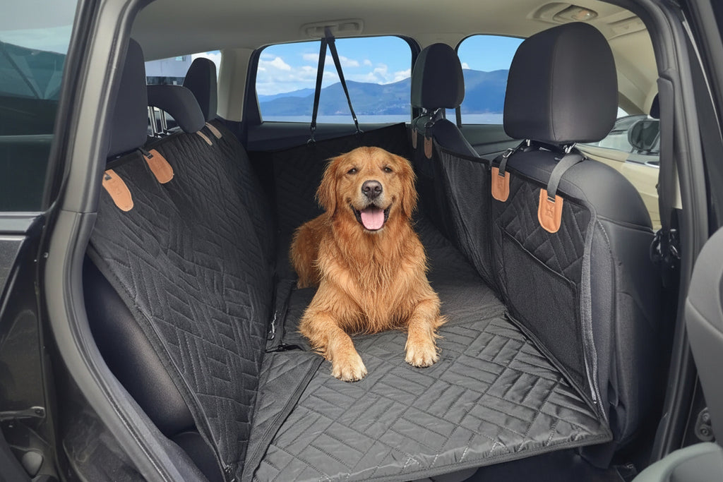 GBruno Tactical Shield Seat Barrier | All-Terrain Waterproof Dog Car Seat Cover