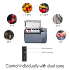 ICECO GO20 12V Portable Freezer 20L Dual Zone | App Controlled Compact Car Fridge