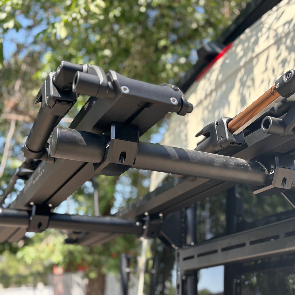Avatar Offroad Massif Storage Solution Bike Posts | Van Exterior Bicycle Mount System