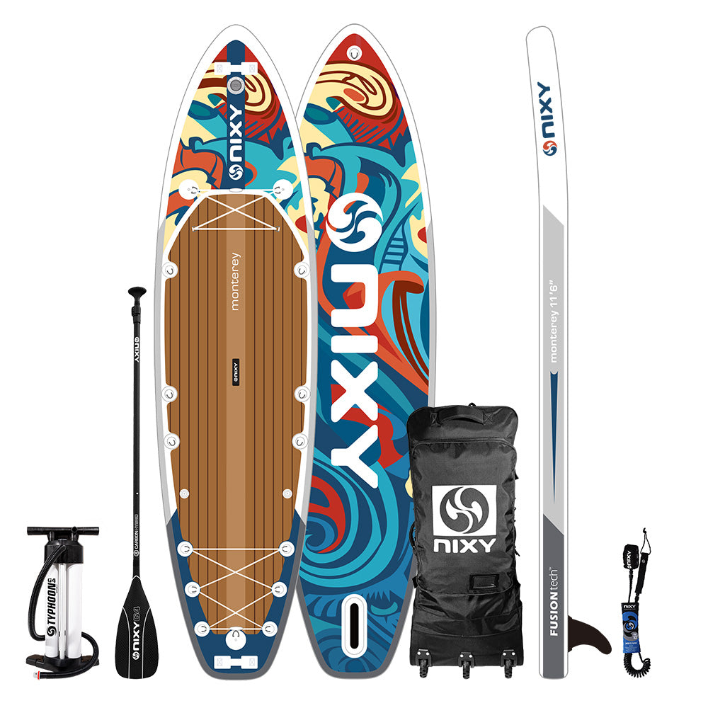 NIXY Monterey G5 Expedition SUP | 11'6" Touring Inflatable Stand Up Paddle Board