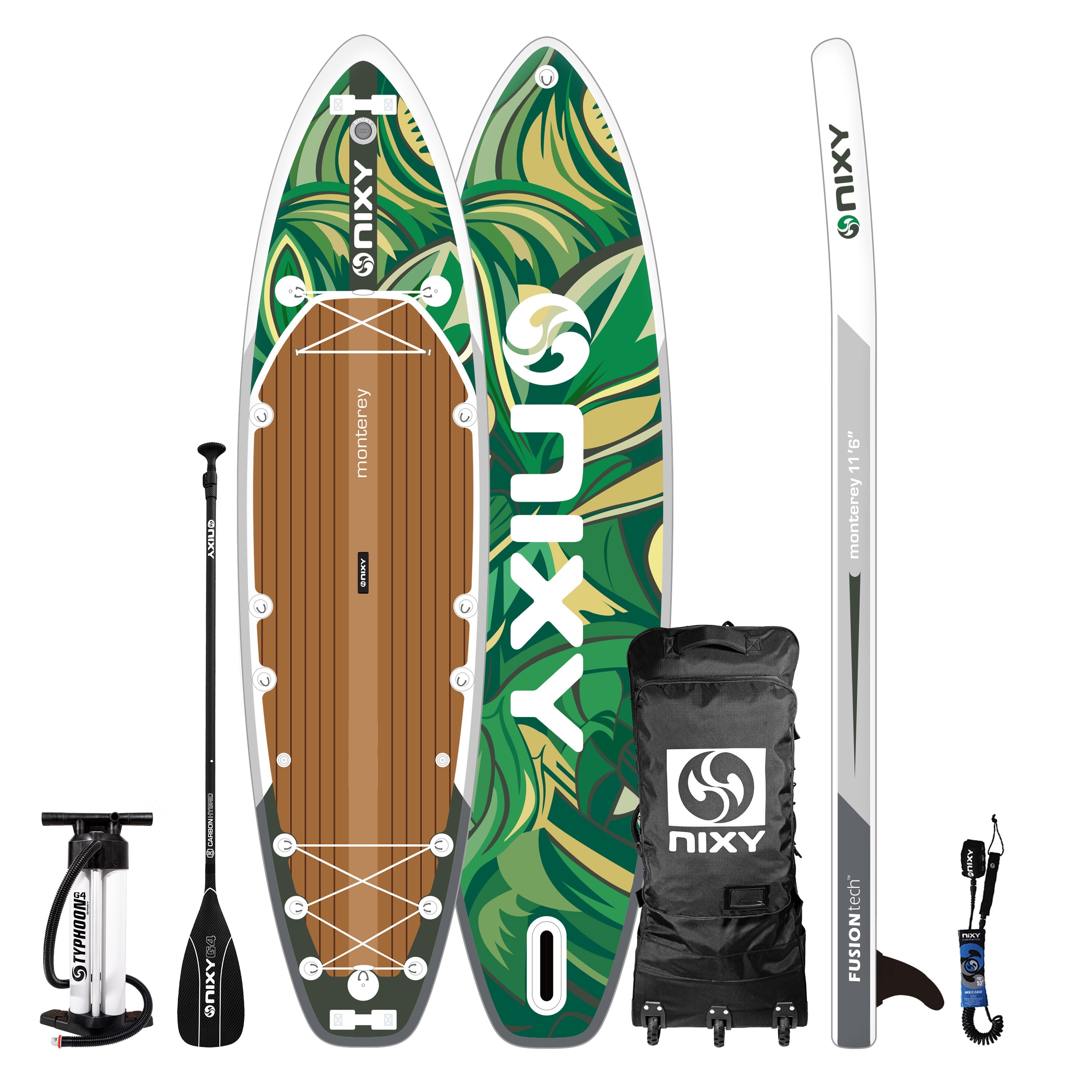 NIXY Monterey G5 Expedition SUP | 11'6" Touring Inflatable Stand Up Paddle Board