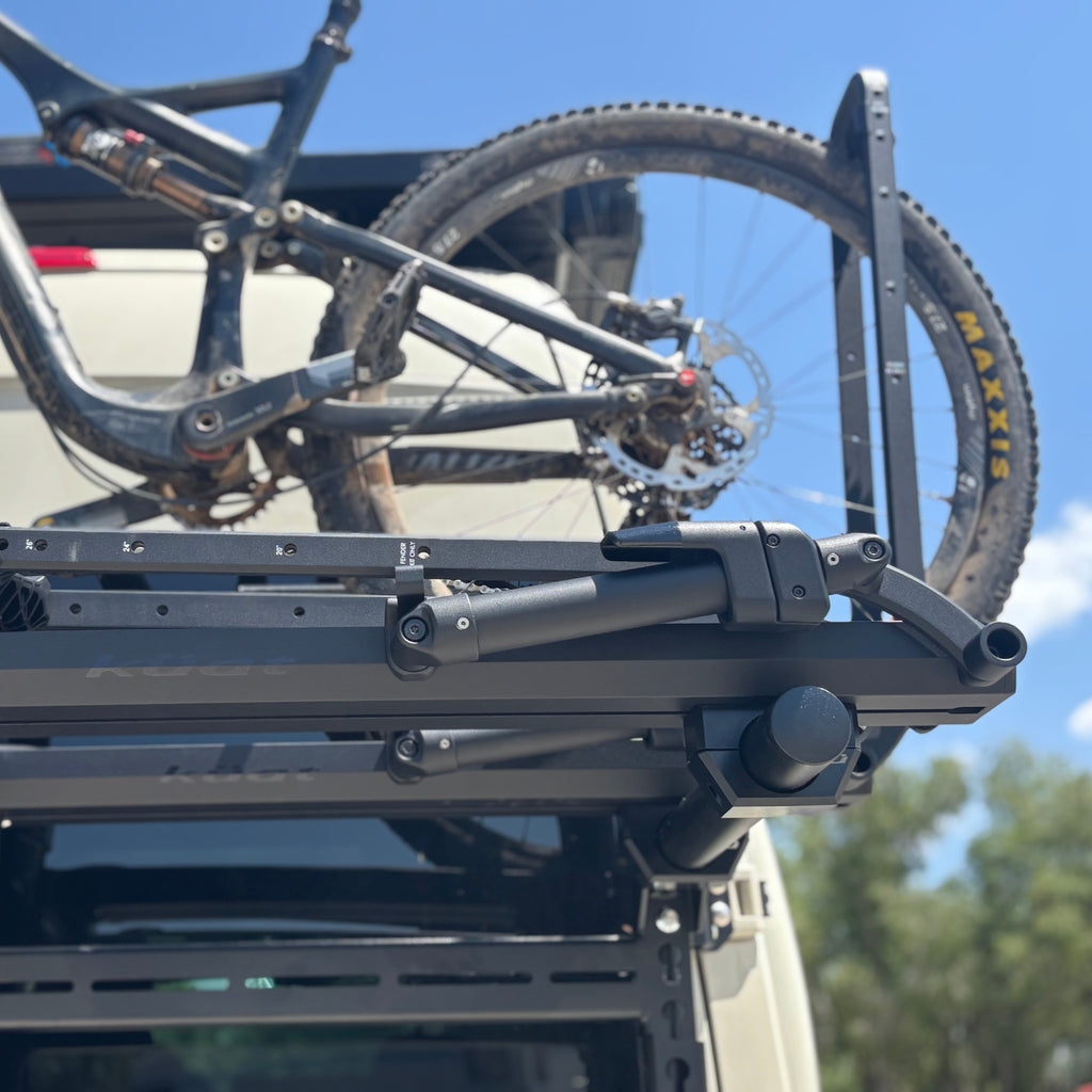 Avatar Offroad Massif Storage Solution Bike Posts | Van Exterior Bicycle Mount System