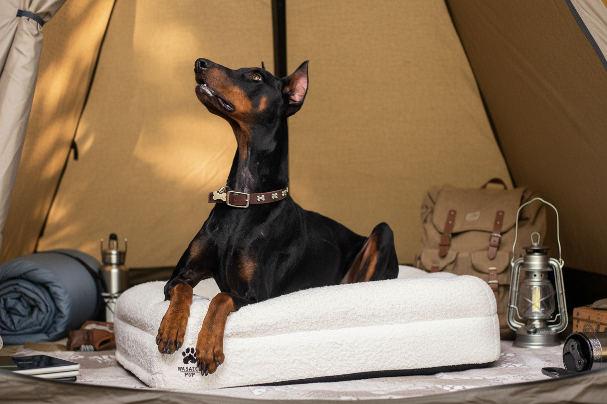 Orthopedic Memory Foam Dog Bed | High-Density Joint Support & Boucle Pet Mattress