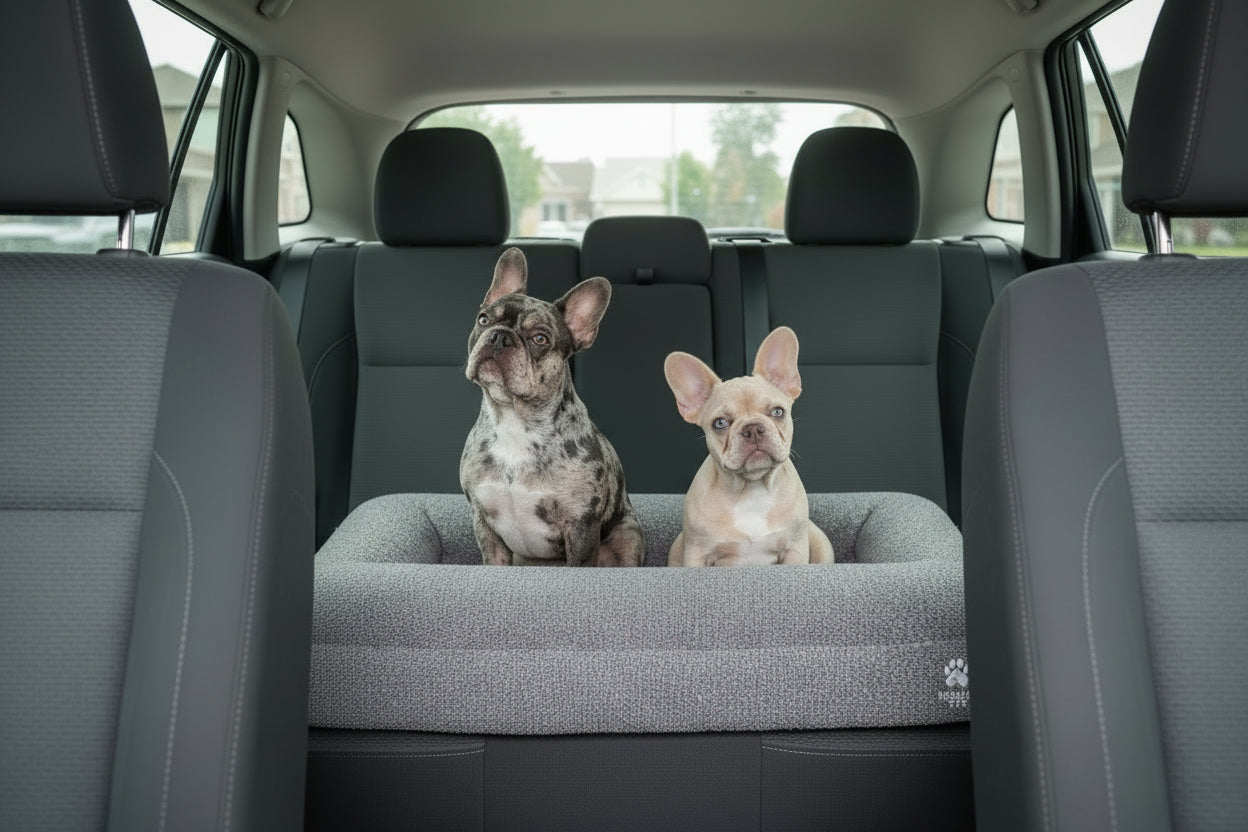 Orthopedic Memory Foam Dog Bed | High-Density Joint Support & Boucle Pet Mattress