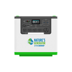 Nature's Generator Lithium 3600 Power Station | 3600W Portable Lithium Battery Backup