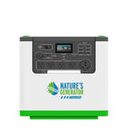 Nature's Generator Lithium 3600 Solar Generator | Portable Solar Power Kit with 3600W Output