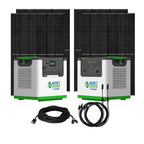 Nature's Generator Lithium 3600 Solar Generator | Portable Solar Power Kit with 3600W Output