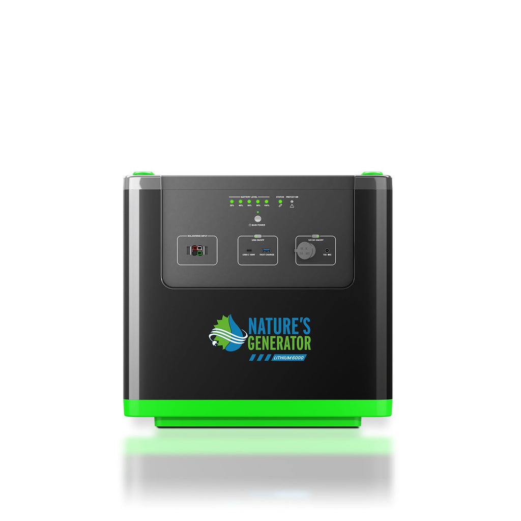 Nature's Generator Lithium 6000 Power Station