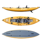 NIXY Tahoe Inflatable Kayak | High-Performance Touring Kayak with Pump & Bag