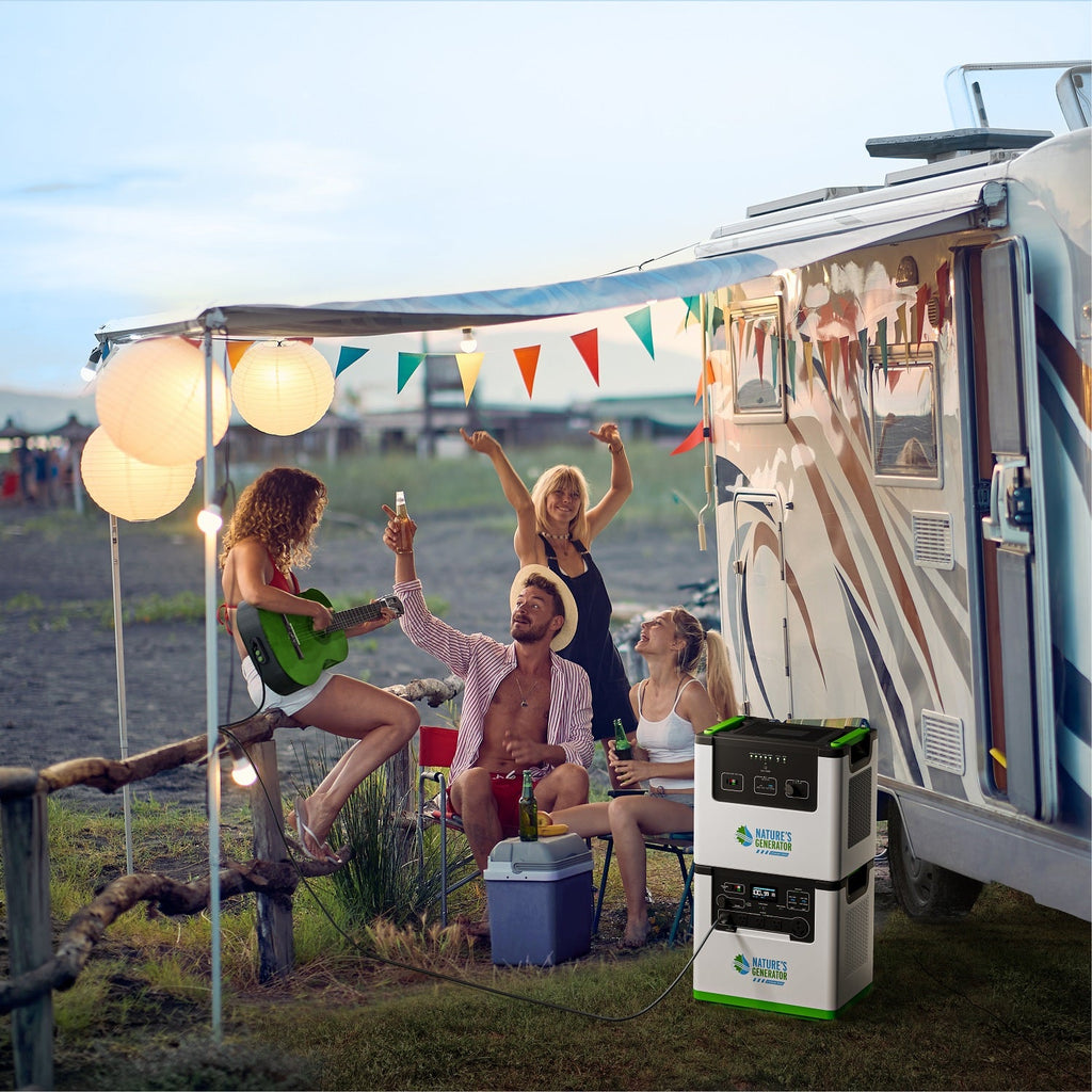 Nature's Generator Lithium 3600 Power Station | 3600W Portable Lithium Battery Backup