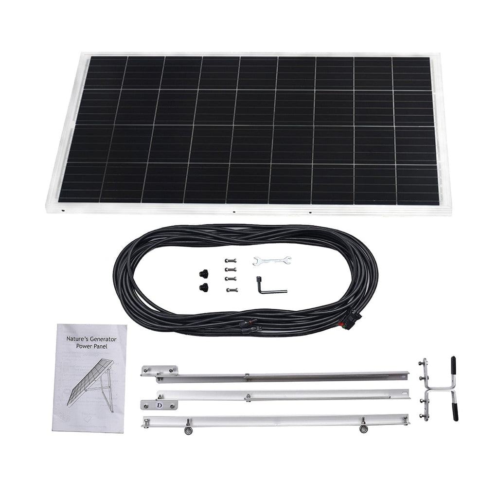 Nature's Generator Lithium 3600 Solar Generator | Portable Solar Power Kit with 3600W Output