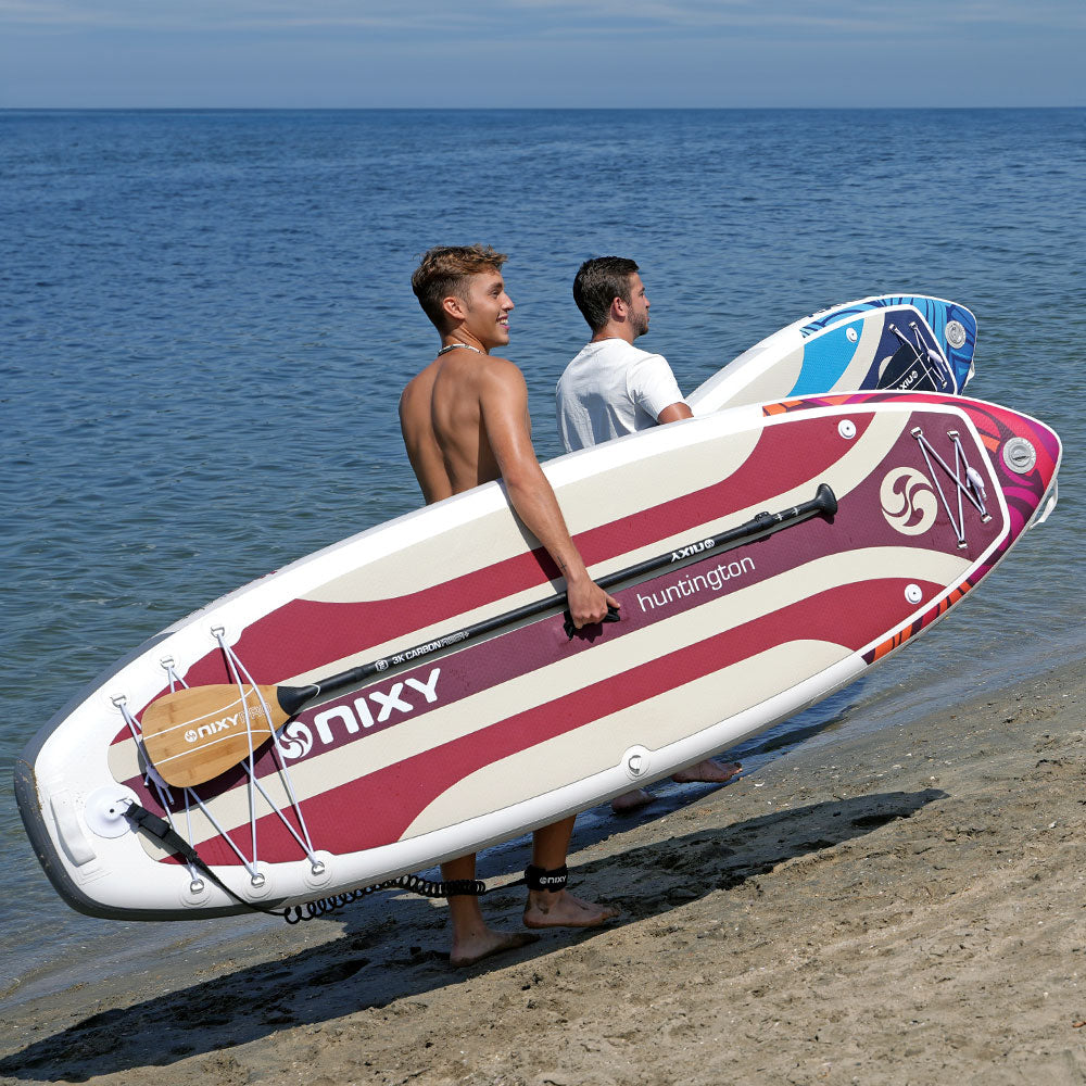 NIXY Huntington G5 Compact SUP | 9'6" Travel-Friendly Inflatable Paddle Board Set