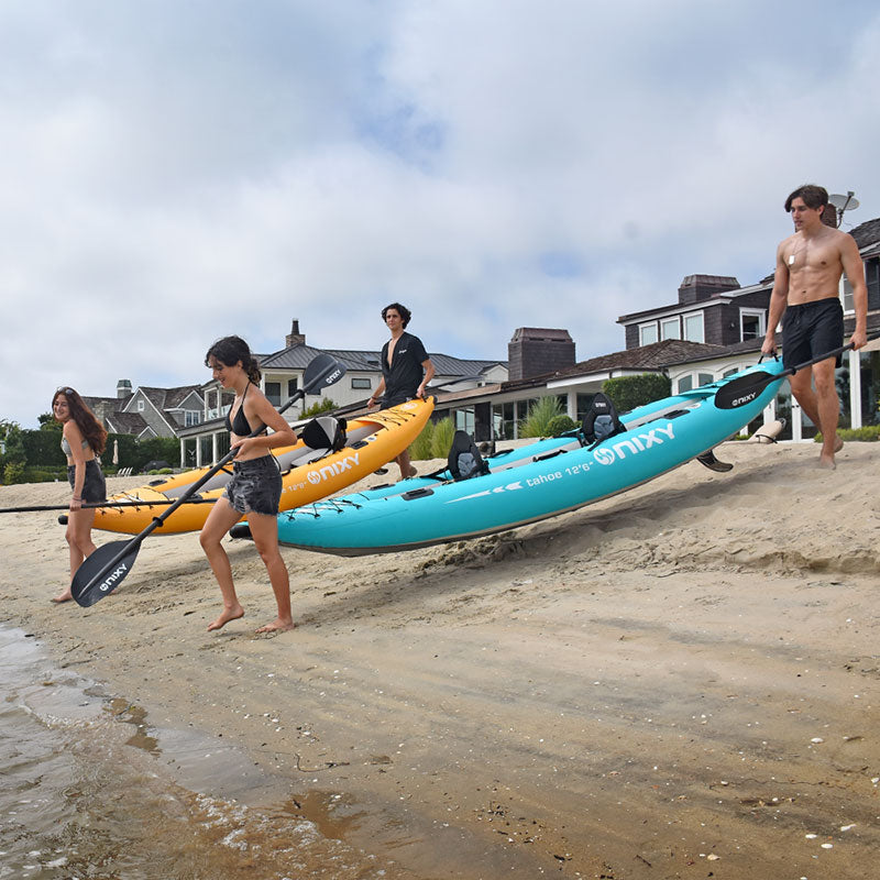 NIXY Tahoe Inflatable Kayak | High-Performance Touring Kayak with Pump & Bag