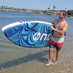 NIXY Huntington G5 Compact SUP | 9'6" Travel-Friendly Inflatable Paddle Board Set