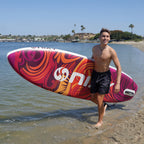 NIXY Huntington G5 Compact SUP | 9'6" Travel-Friendly Inflatable Paddle Board Set