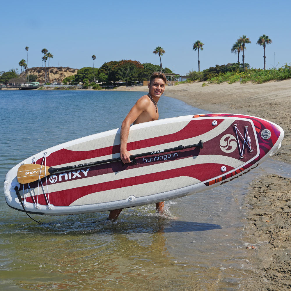 NIXY Huntington G5 Compact SUP | 9'6" Travel-Friendly Inflatable Paddle Board Set