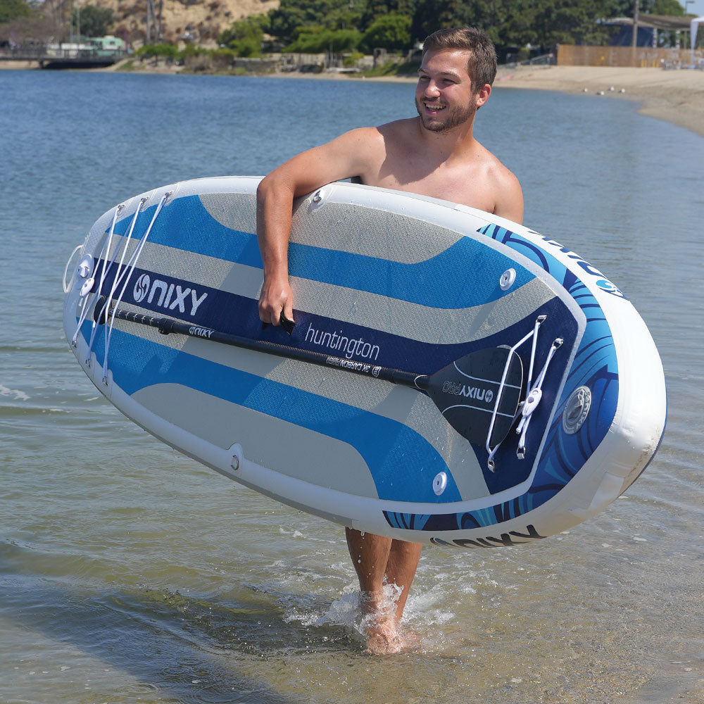 NIXY Huntington G5 Compact SUP | 9'6" Travel-Friendly Inflatable Paddle Board Set