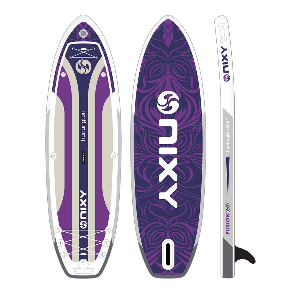 NIXY Huntington G5 Compact SUP | 9'6" Travel-Friendly Inflatable Paddle Board Set