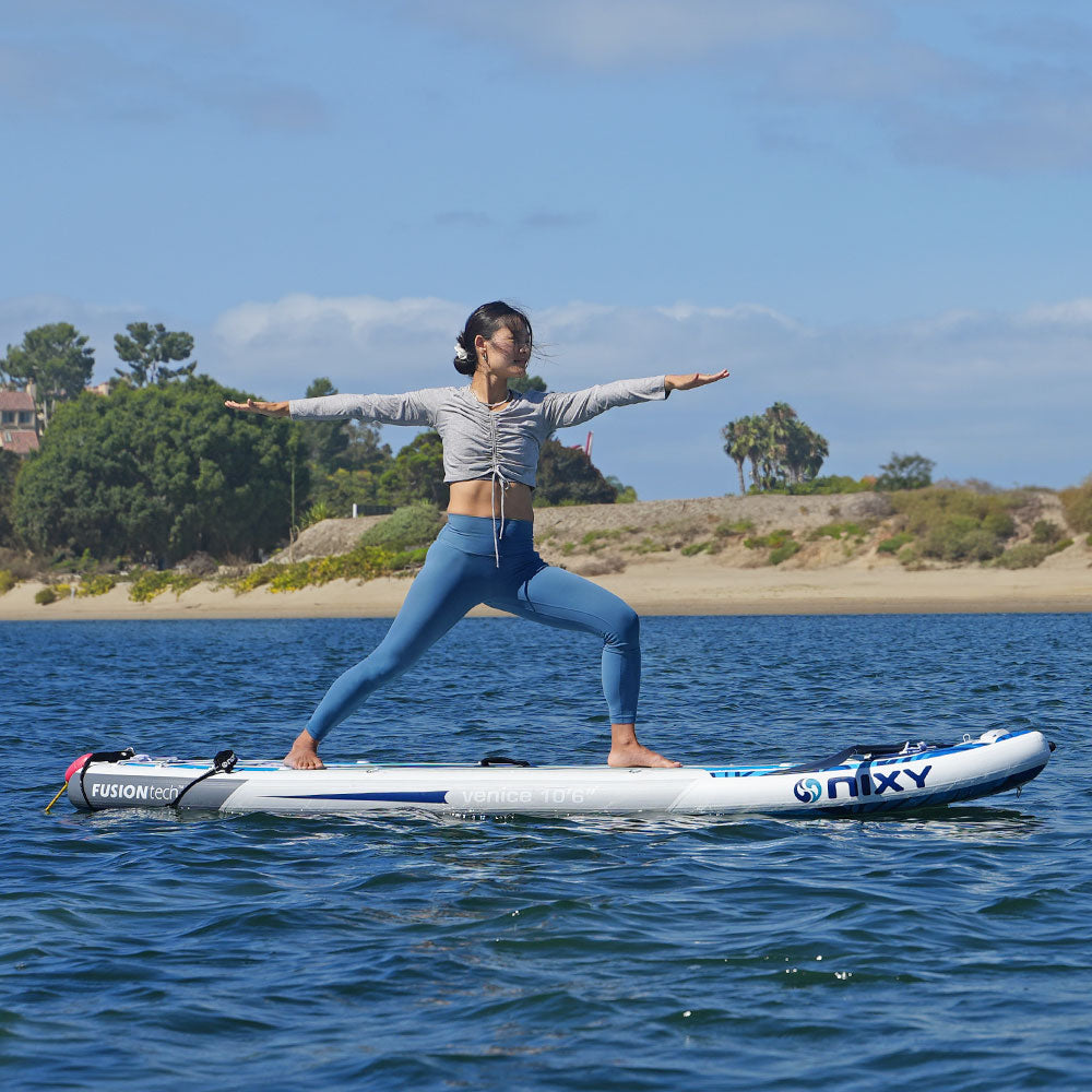 NIXY Venice G5 Cruiser / Yoga SUP | 10'6" Inflatable Stand Up Paddle Board Set