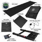 Complete OVS Overland Setup | Sportsman Show Truck Package - Full Bed Rack & Tent Kit