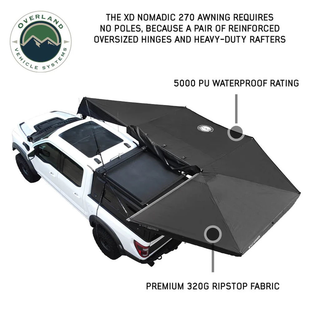 Complete OVS Overland Setup | Sportsman Show Truck Package - Full Bed Rack & Tent Kit