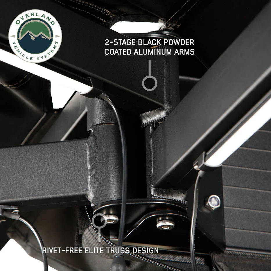 Complete OVS Overland Setup | Sportsman Show Truck Package - Full Bed Rack & Tent Kit
