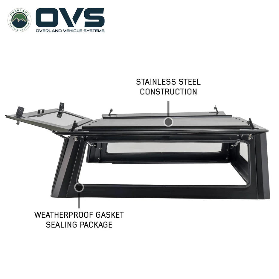 Complete OVS Overland Setup | Sportsman Show Truck Package - Full Bed Rack & Tent Kit