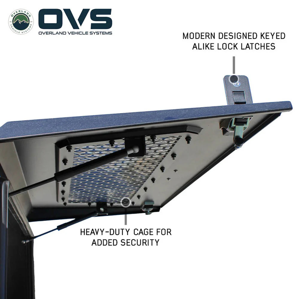 Complete OVS Overland Setup | Sportsman Show Truck Package - Full Bed Rack & Tent Kit