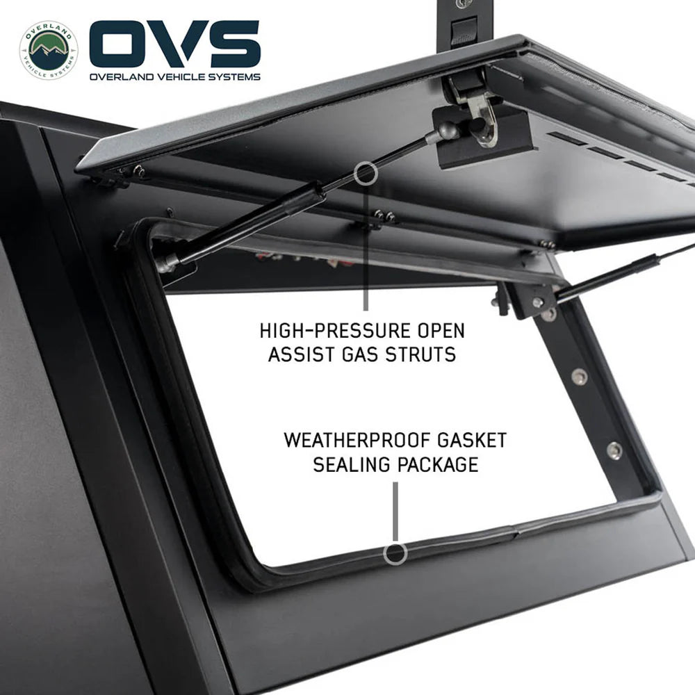 Complete OVS Overland Setup | Sportsman Show Truck Package - Full Bed Rack & Tent Kit