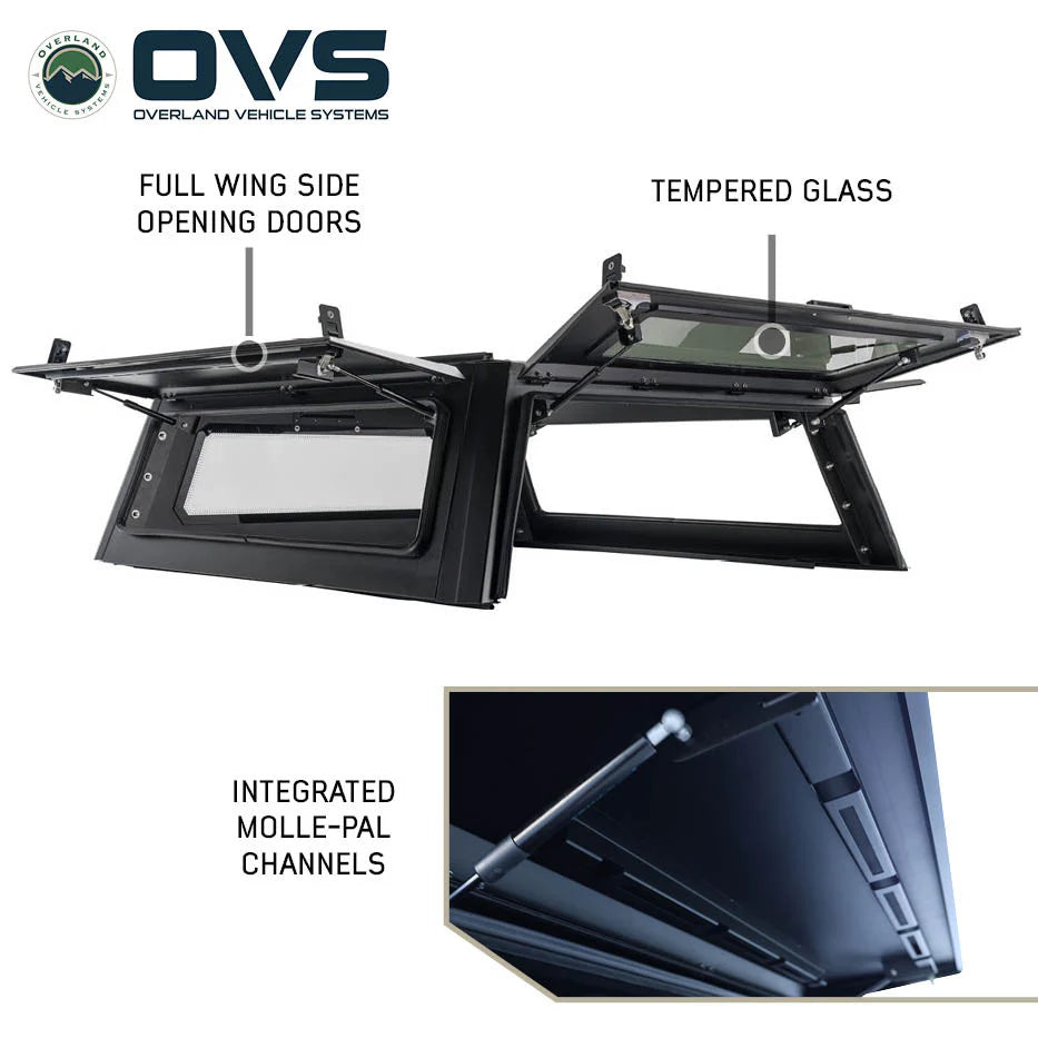 Complete OVS Overland Setup | Sportsman Show Truck Package - Full Bed Rack & Tent Kit