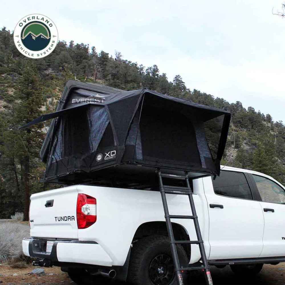 Complete OVS Overland Setup | Sportsman Show Truck Package - Full Bed Rack & Tent Kit