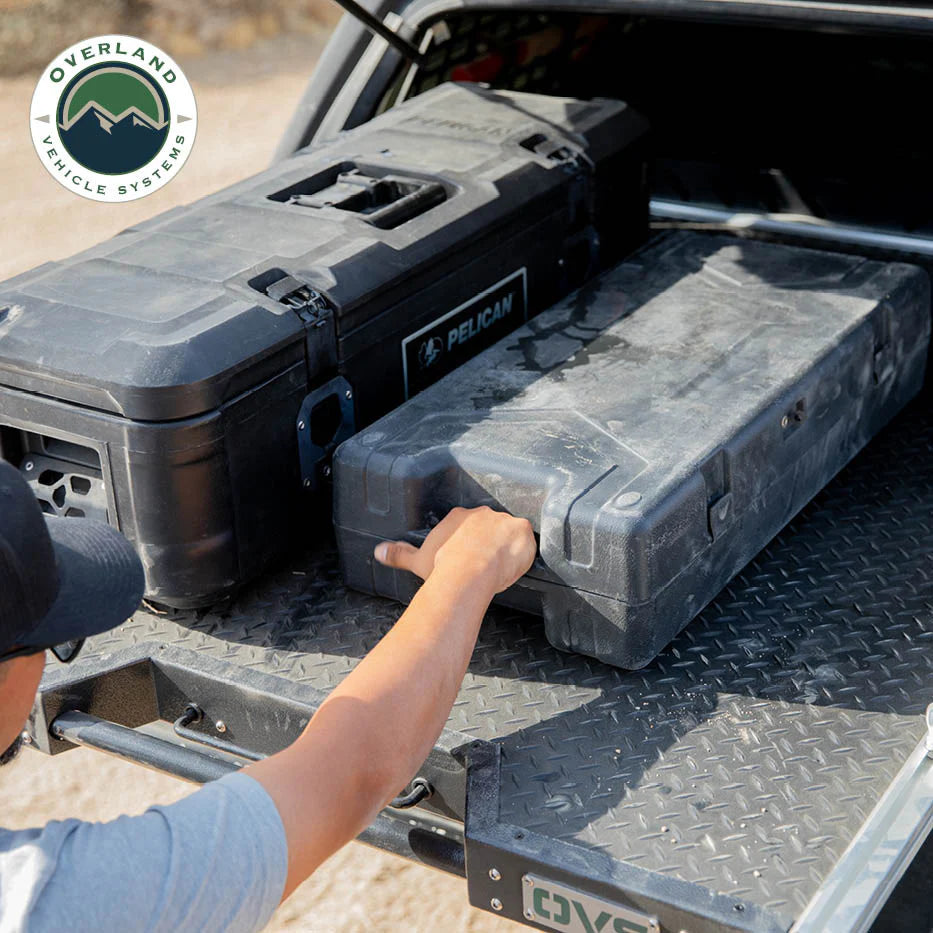 Complete OVS Overland Setup | Sportsman Show Truck Package - Full Bed Rack & Tent Kit