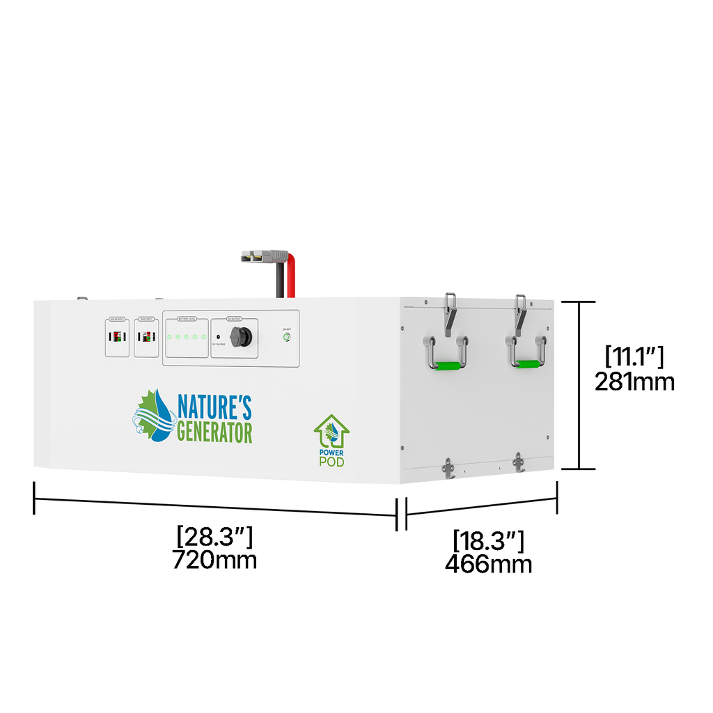 Nature's Generator Powerhouse V2 Whole Home Generator | 120V/240V Backup Power System
