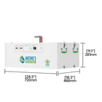 Nature's Generator Powerhouse V2 Whole Home Generator | 120V/240V Backup Power System