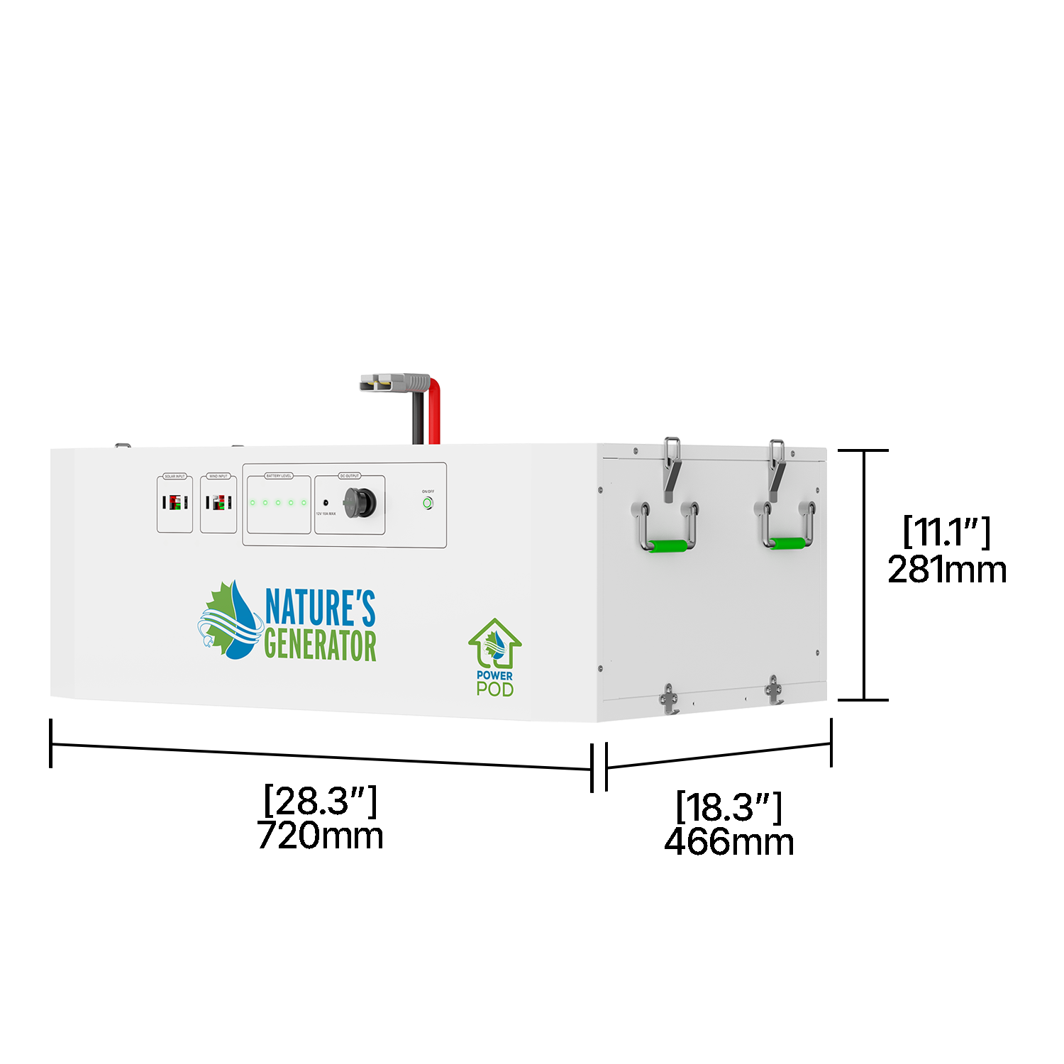 Nature's Generator Powerhouse V2 Whole Home Generator | 120V/240V Backup Power System