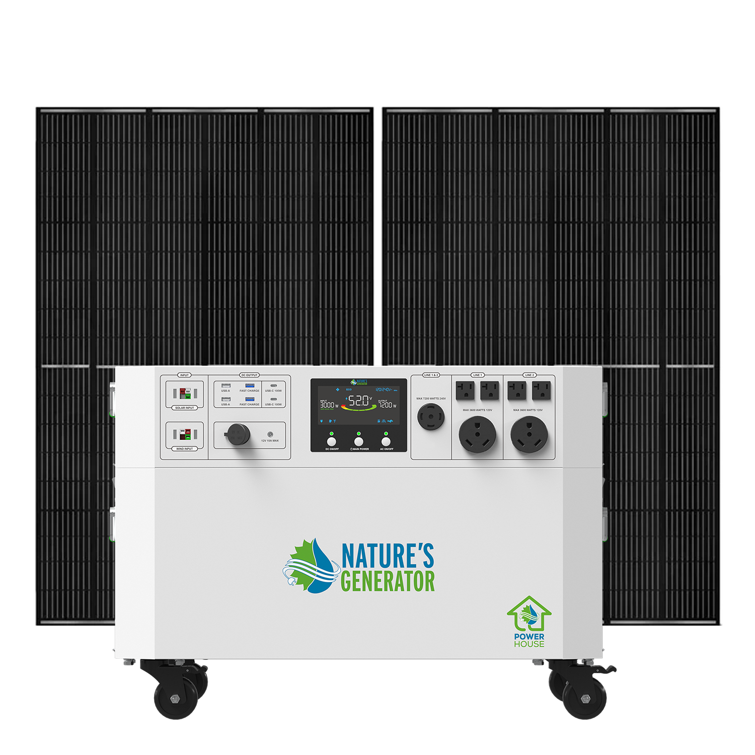 Powerhouse V2 Whole Home Solar Generator