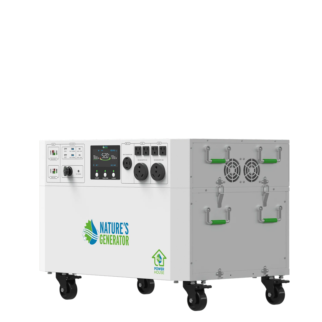Nature's Generator Powerhouse V2 Whole Home Generator | 120V/240V Backup Power System