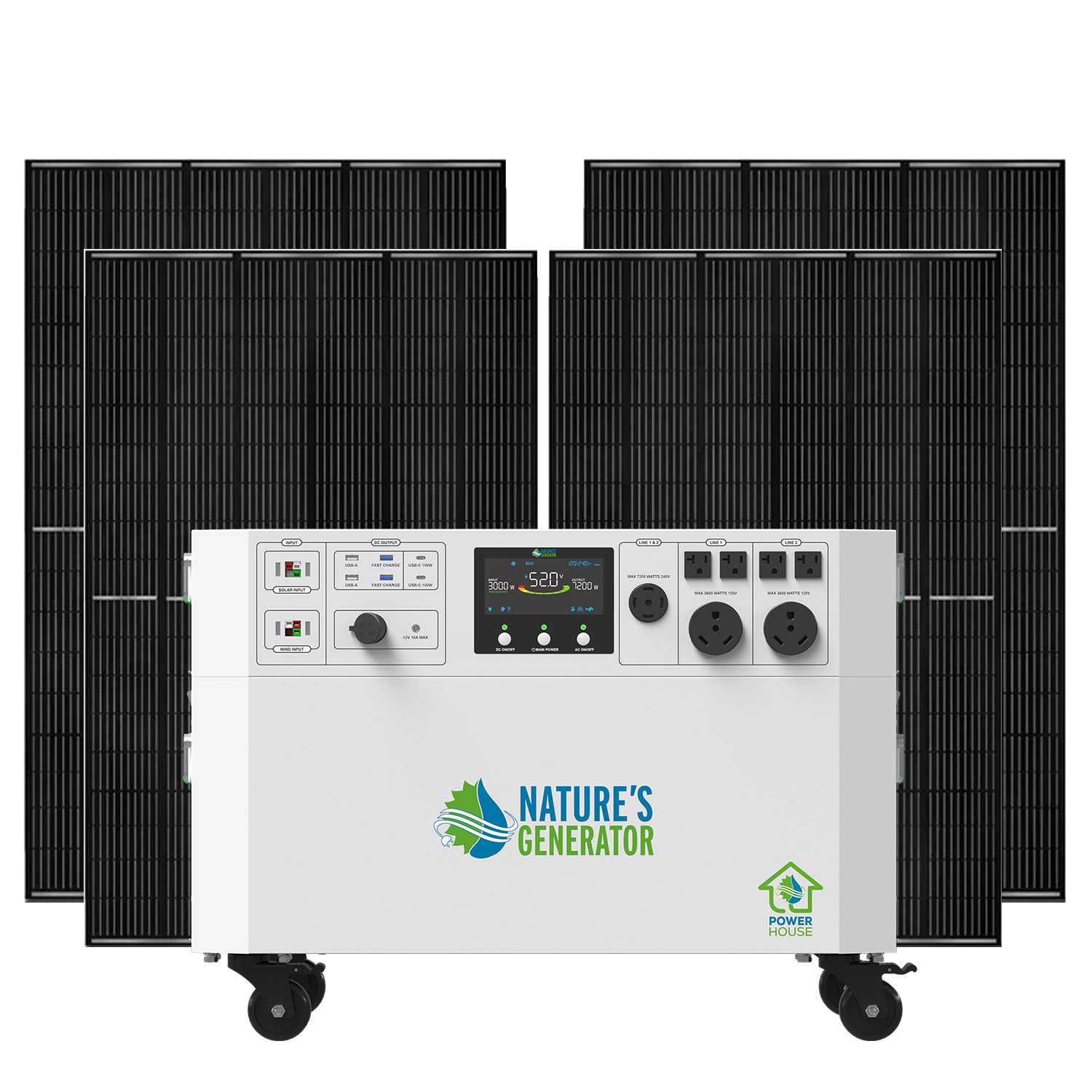 Powerhouse V2 Whole Home Solar Generator