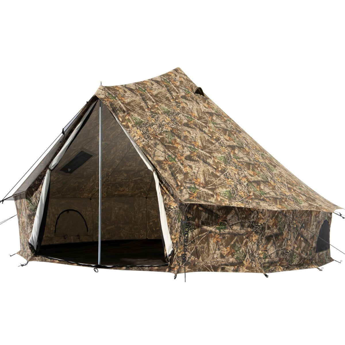 White Duck 10' Regatta Bell Tent | 4-Season Luxury Cotton Canvas Glamping Tent