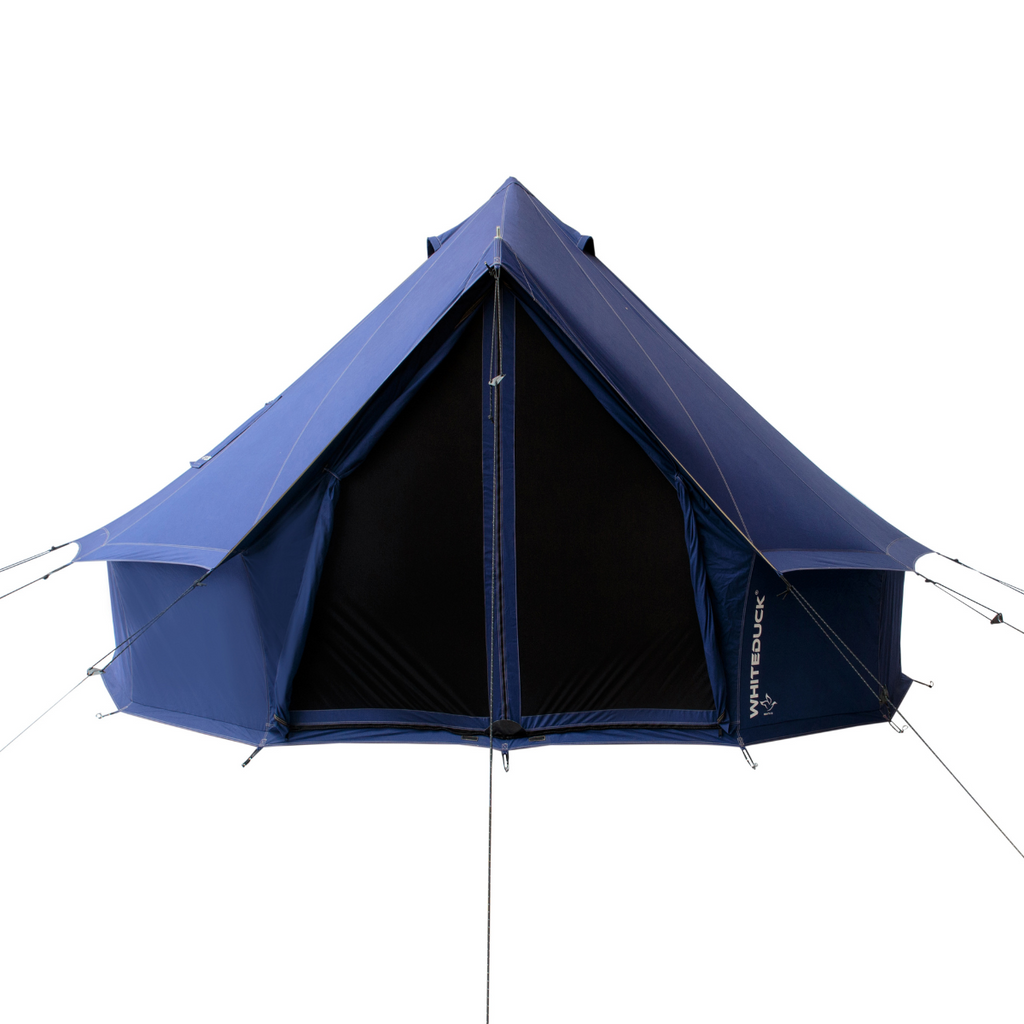 White Duck 20' Regatta Bell Tent | 4-Season Luxury Cotton Canvas Glamping Tent