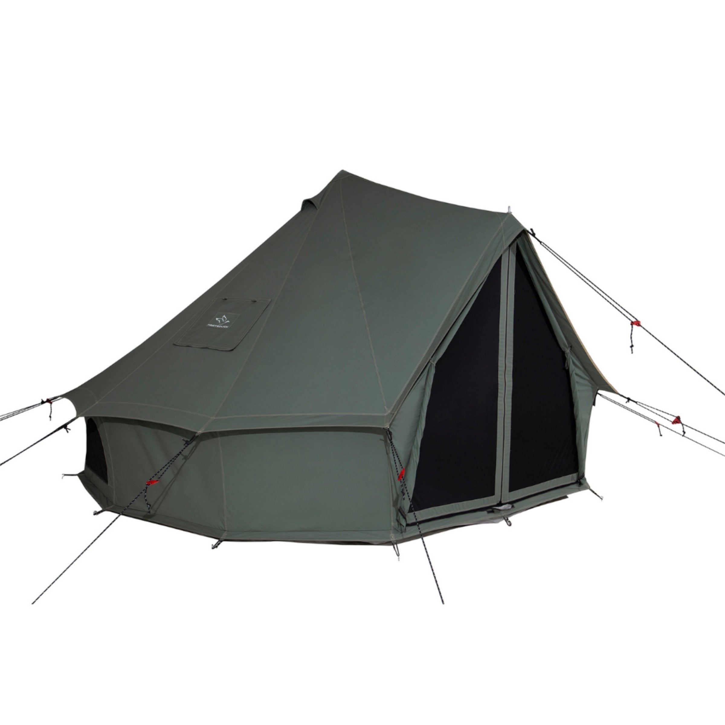 White Duck 16' Regatta Bell Tent | 4-Season Luxury Cotton Canvas Glamping Tent