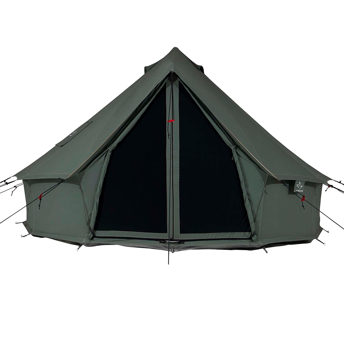 White Duck 20' Regatta Bell Tent | 4-Season Luxury Cotton Canvas Glamping Tent