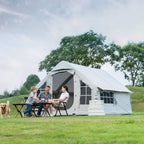 Rapid-Air Inflatable 4-Season Expedition Tent | Heavy Duty Camping Tent for 6-8 People