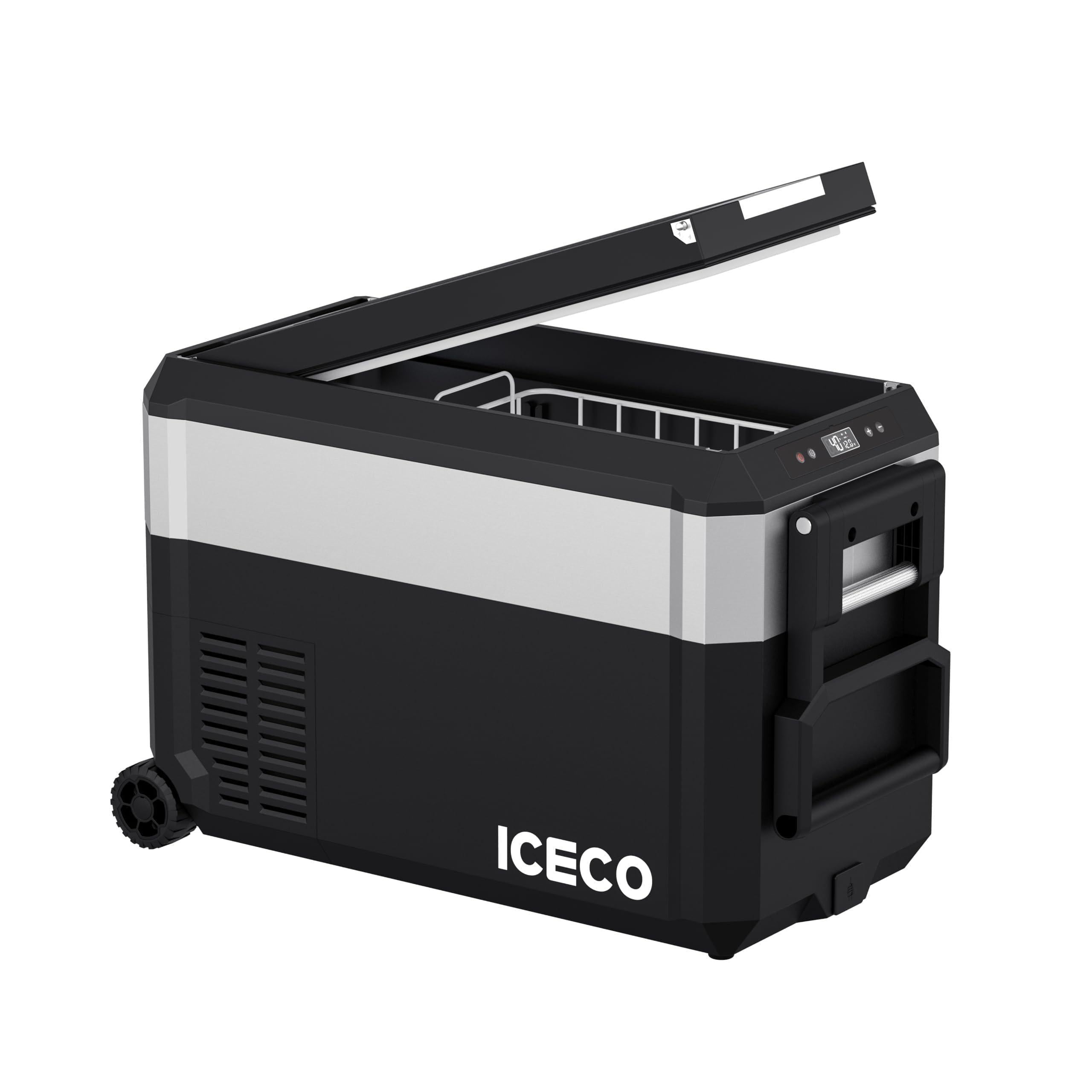 ICECO JP40 PRO Single Zone Portable 12V Fridge Freezer with Cover | 40L Portable Refrigerator
