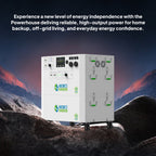 Nature's Generator Powerhouse V2 Whole Home Generator | 120V/240V Backup Power System