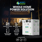Nature's Generator Powerhouse V2 Whole Home Generator | 120V/240V Backup Power System