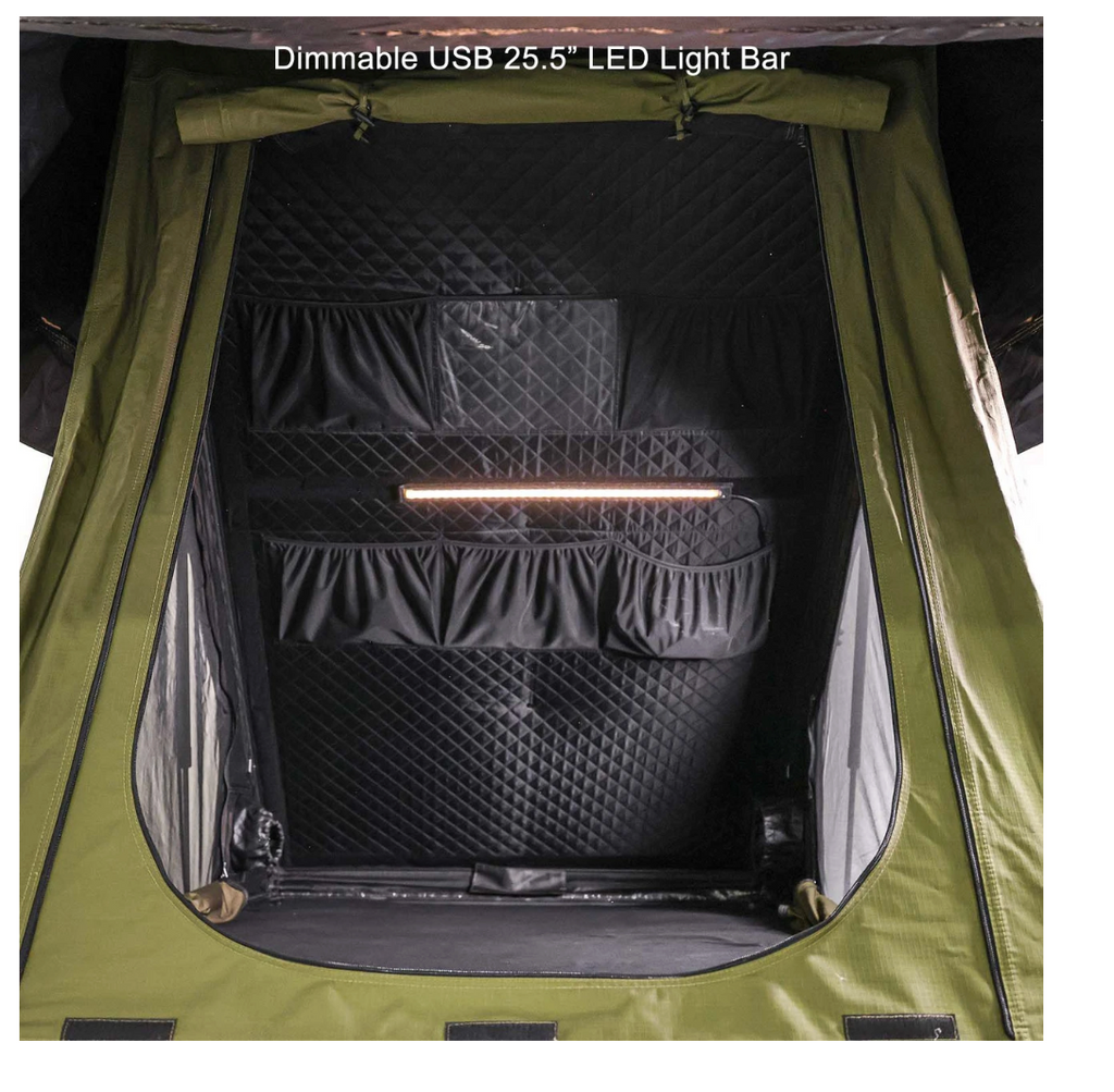23Zero Kabari SuperFly Hardshell Rooftop Tent | Ultra-Lightweight 2-Person Overlanding Tent