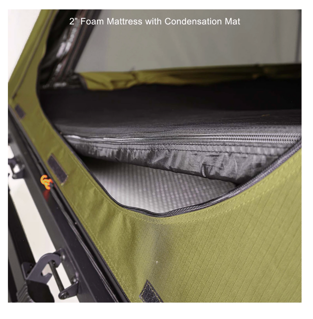 23Zero Kabari SuperFly Hardshell Rooftop Tent | Ultra-Lightweight 2-Person Overlanding Tent